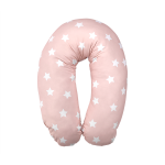 Lorelli Cuscino per allattamento 190 cm "STARS" Pale Blush