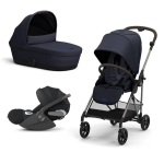 Cybex Trio Melio Dark Blue Con Cloud T Plus 2024