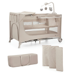 Kinderkraft Lettino da viaggio 3in1 JOY 2 Beige