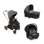 Chicco Trio Mysa Essential Glam Dew Re-Lux con seggiolino auto First Seat Recline 