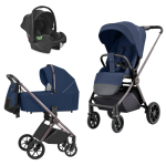 Carrello Trio Ultra/W Morning Blue con seggiolino auto Spirit