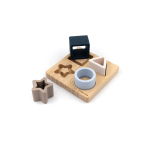 Bamboom Bamboo & silicone puzzle stella - Blu & Azzurro - Azzurro 03