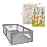 MS Parco giochi XL 180×120 con Trendy 8907 Elefante con doppio design